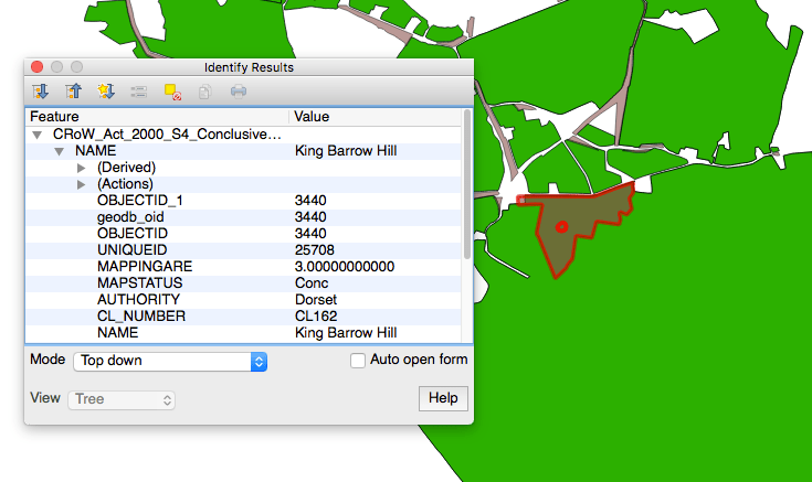 King Barrow common land
