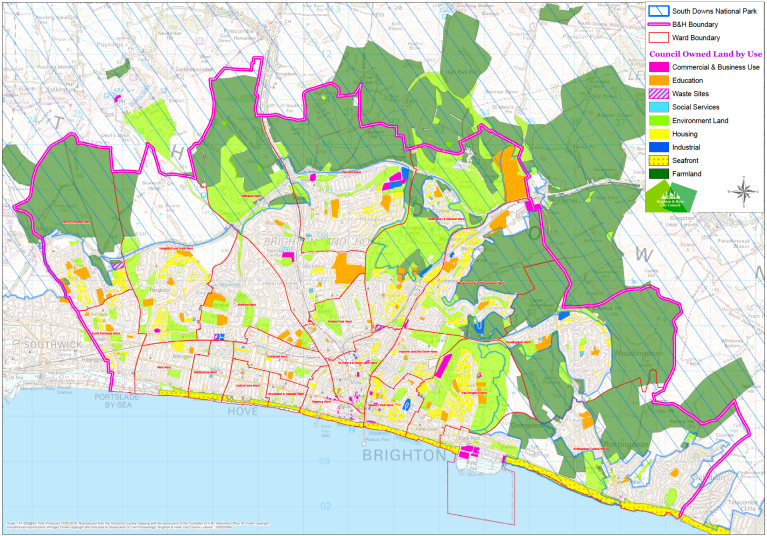 Brighton council landholdings